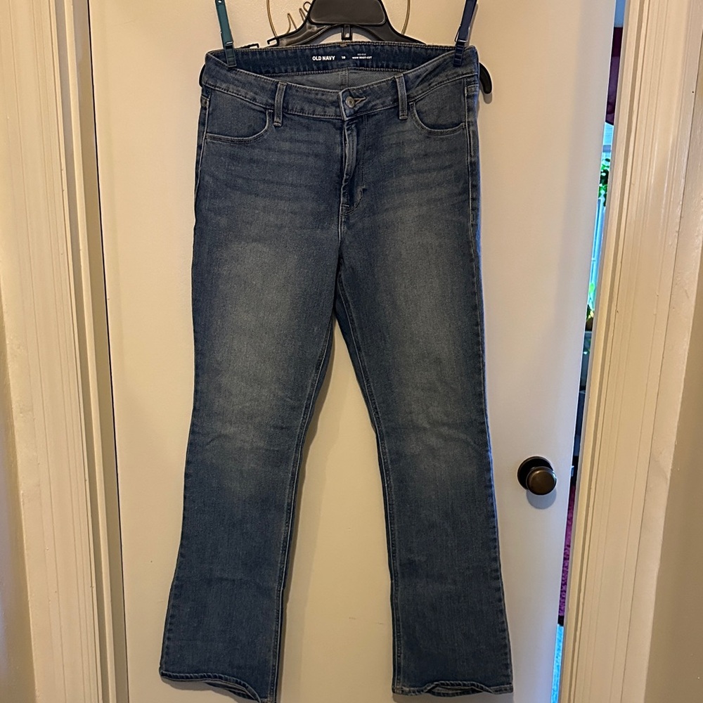 Old Navy Women's Boot Cut Jeans - Deep Blue